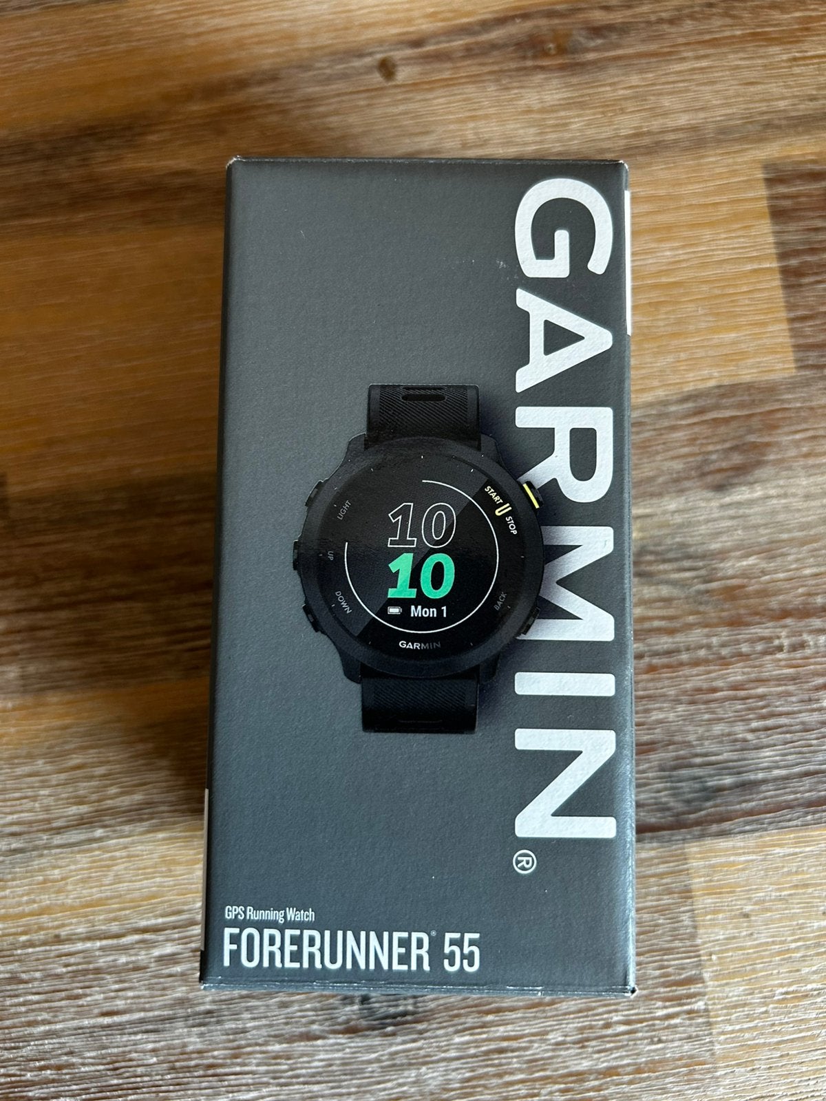 Garmin Forerunner 55, Bijoux, Sacs & Beauté, Montres de sport, Enlèvement, Comme neuf, Noir