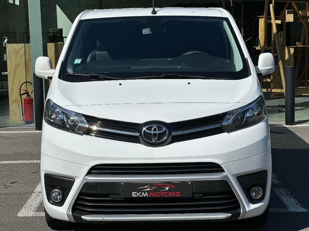 Toyota Proace 2.0 / Airco / Start-stop / 143923km, Auto's, 90 kW, Stof, 139 g/km, Wit