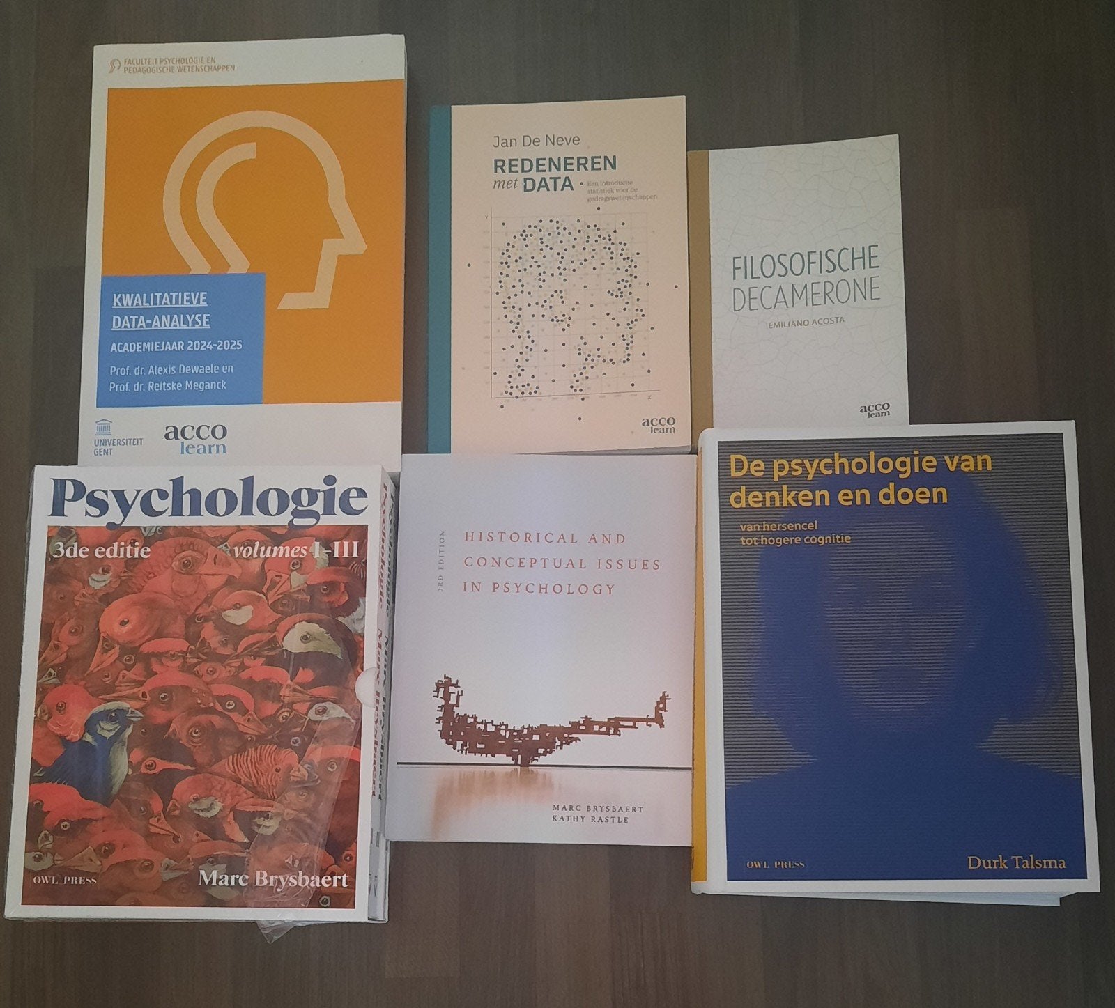 Psychologie Ugent -- Boeken bachelor 1 en 2, Ophalen, Zo goed als nieuw, Hoger Onderwijs