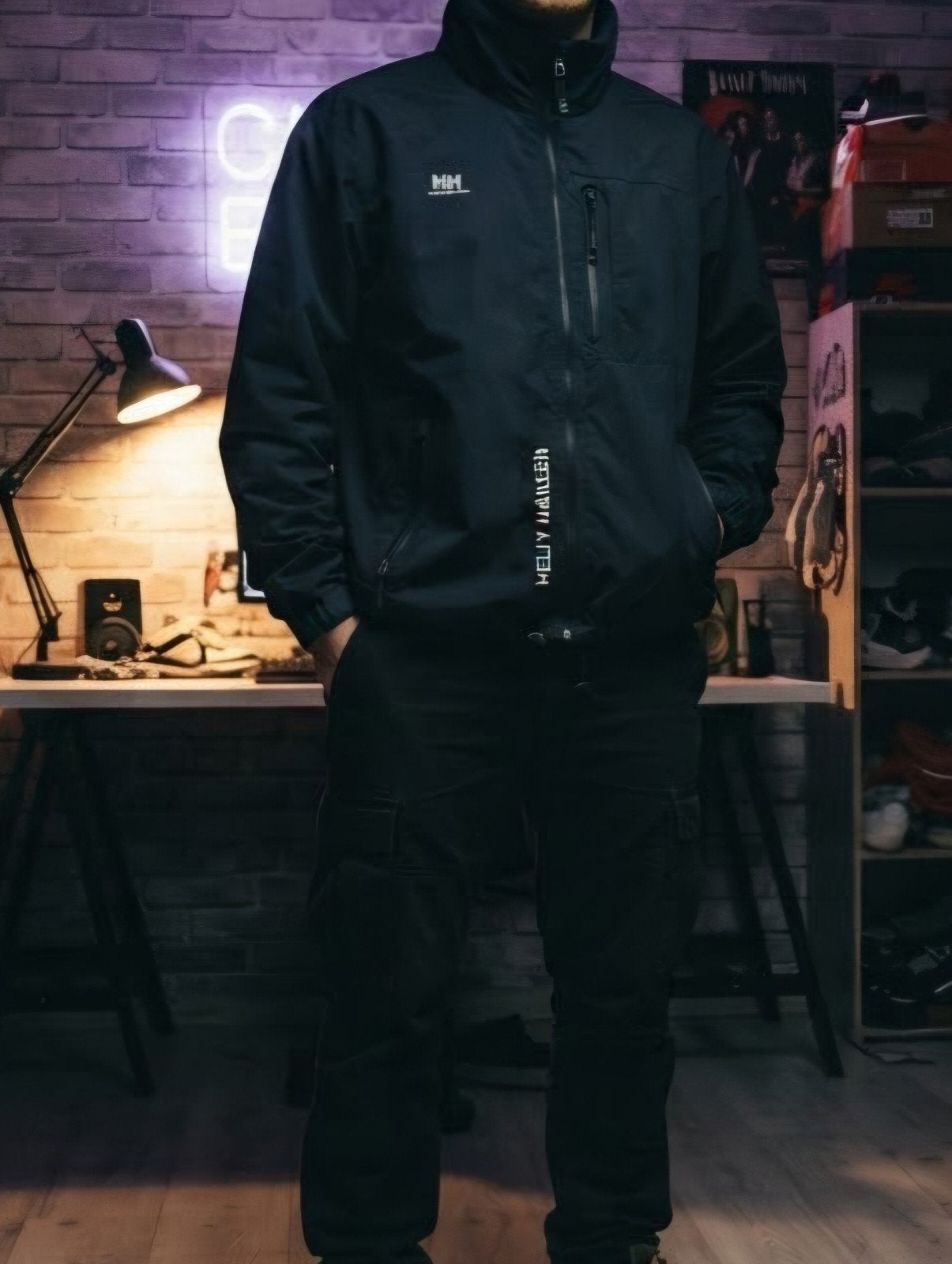 Veste coupe-vent Helly Hansen Navy Blue / Gorpcore Outdoor, Vêtements | Hommes, Helly Hansen, Enlèvement ou Envoi, Porté, Bleu