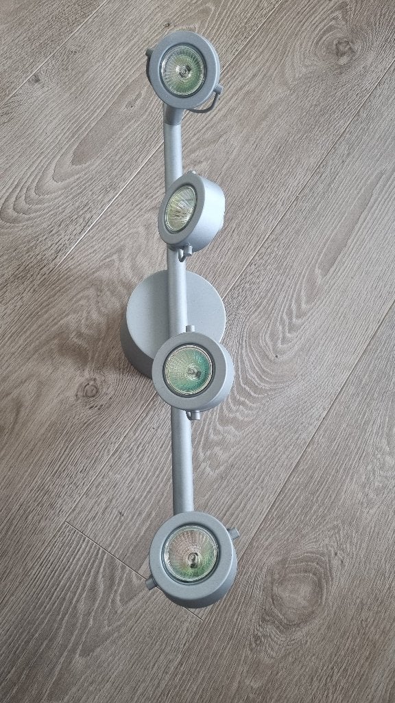 Lamp met verstelbare spots, Enlèvement, Utilisé, IKEA, Transformateur inclus