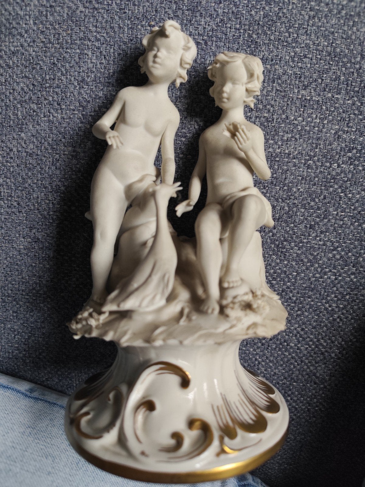 beeldje te koop, Ophalen