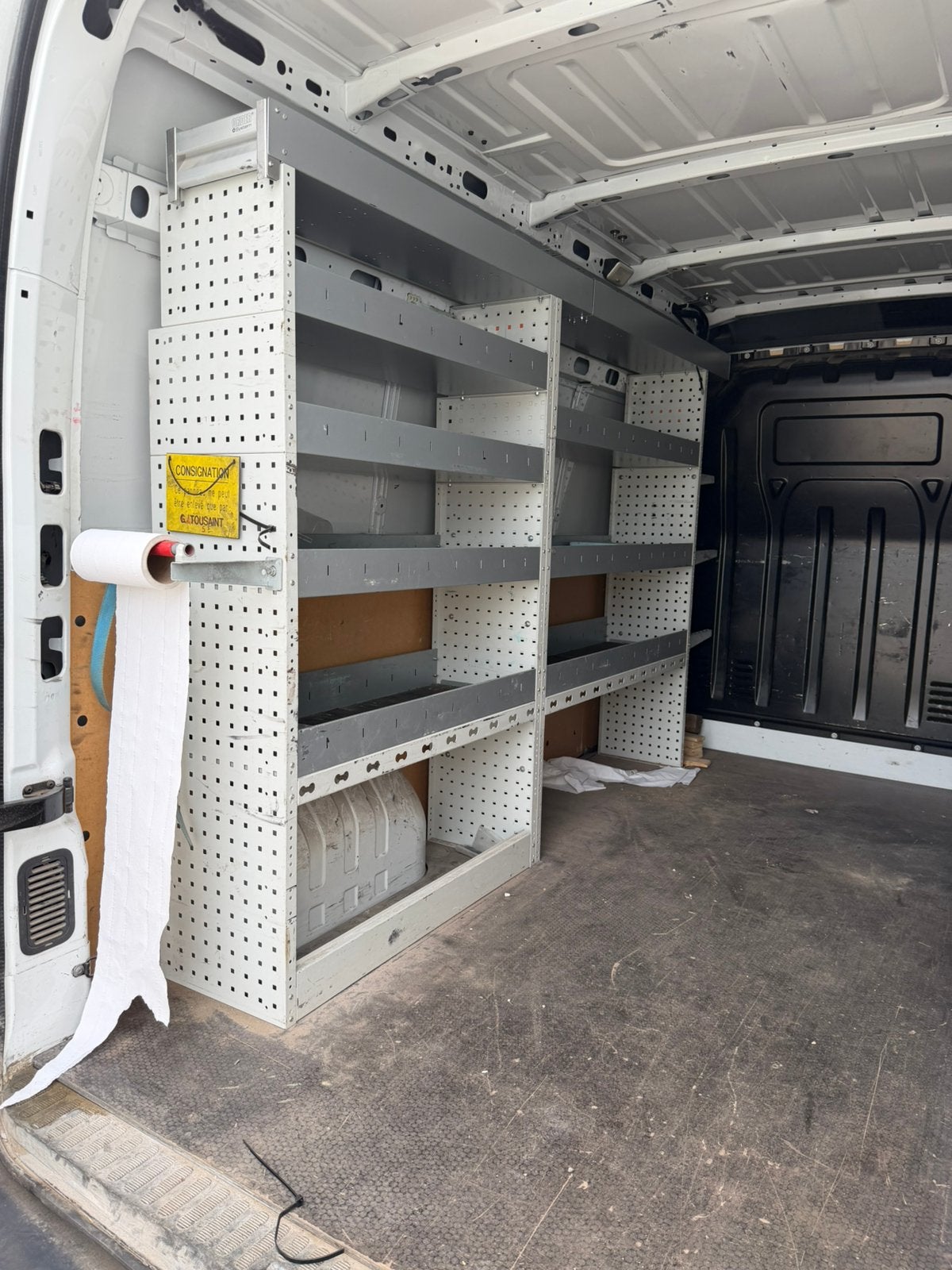 binnen inrichting voor bestelwagen, Particulier, Te koop