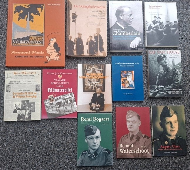 Lot biografieën van PJ Verstraete ( Collaboratie WOII ), Enlèvement ou Envoi, Deuxième Guerre mondiale, Comme neuf, Général