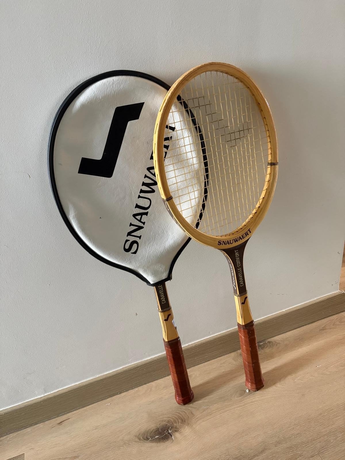 2 Vintage racketten van Snauwaert, Sport en Fitness, Tennis, Ophalen