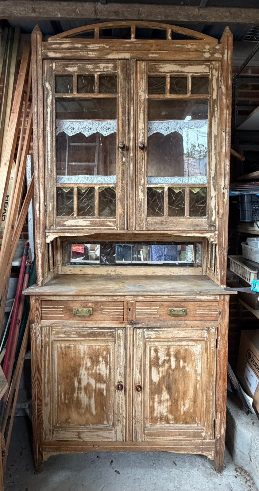Oude kast, Ophalen
