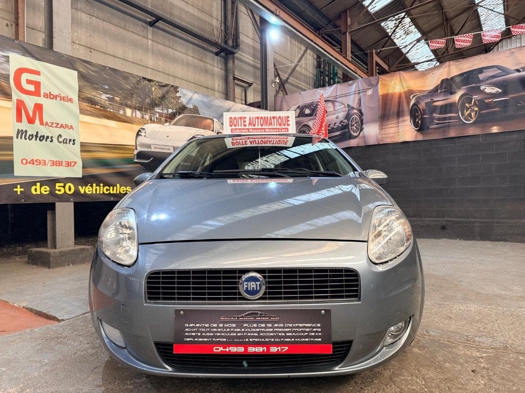Fiat Punto 1.4i Automatique, 57 kW, Argent ou Gris, Achat, Garantie prolongée