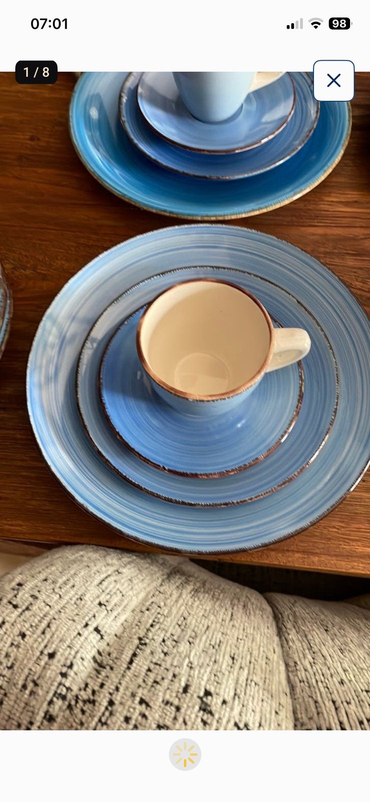 Servies, Huis en Inrichting, Ophalen, Zo goed als nieuw, Bord(en)