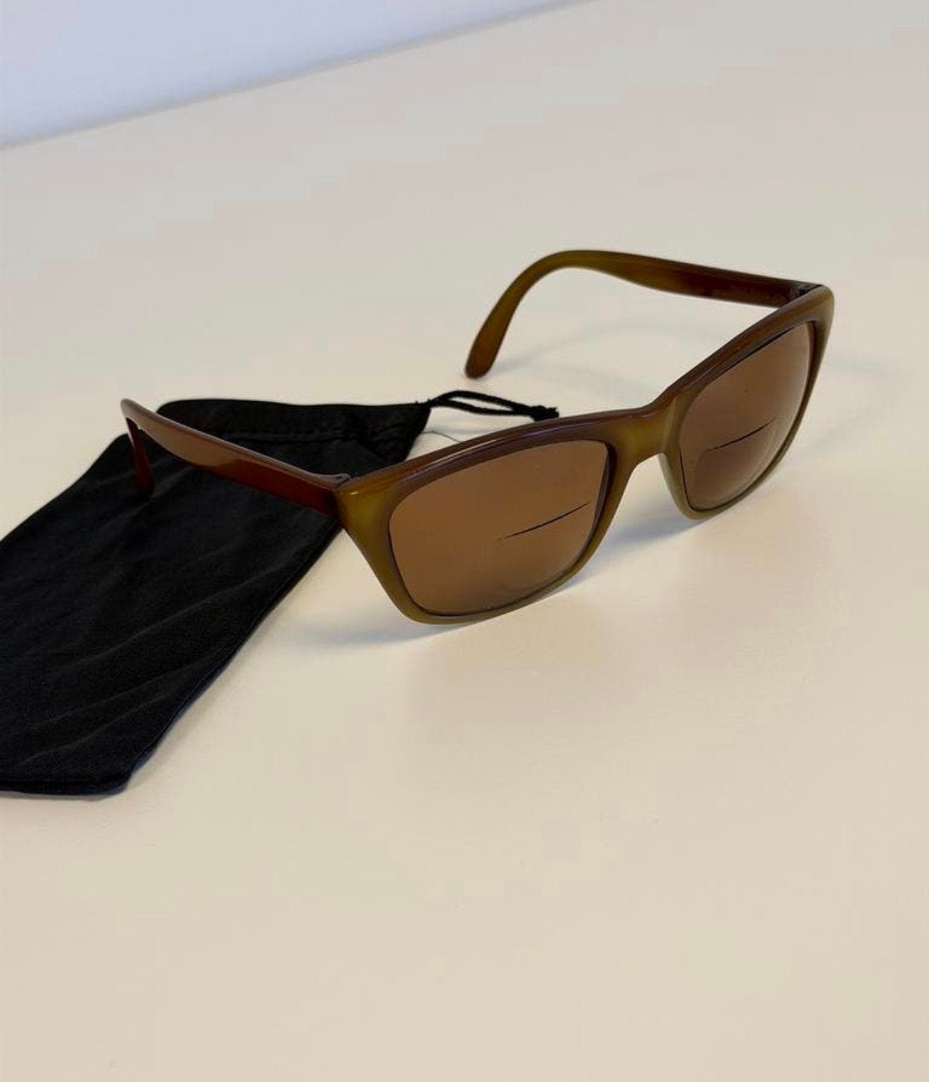 Vintage Bollé Zonnebril - Frame FRANCE Retro Bruin uniseks, Ophalen of Verzenden, Zo goed als nieuw, Bruin, Zonnebril