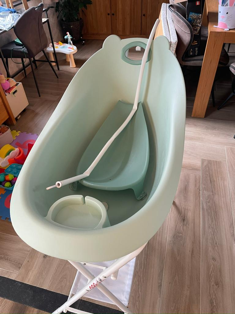 Baignoire bébé avec pied, Enfants & Bébés, Bains & Soins, Enlèvement, Comme neuf, Baignoire
