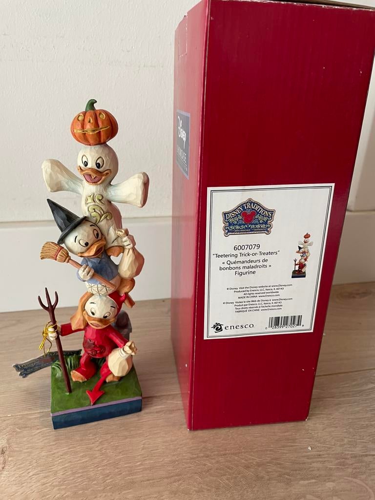 Disney Traditions Jim Shore halloween kwek kwik kwak duck, Ophalen of Verzenden, Zo goed als nieuw