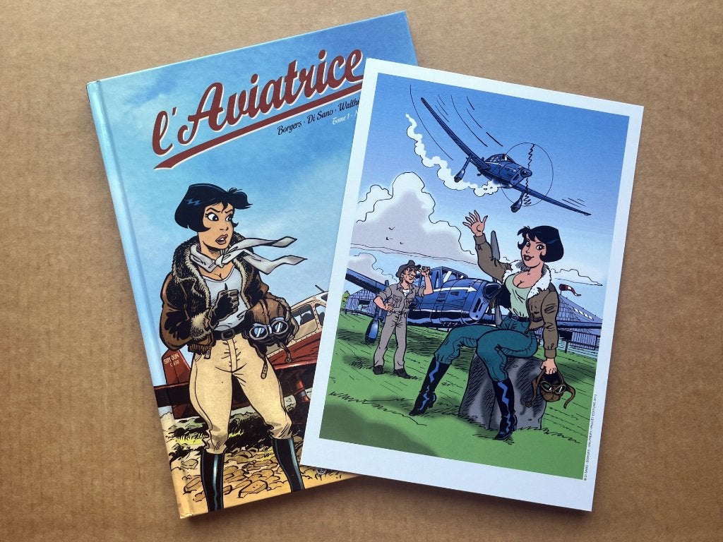 L'aviatrice T1 + XL - Nora - Walthéry - EO2014 - Paquet, Envoi