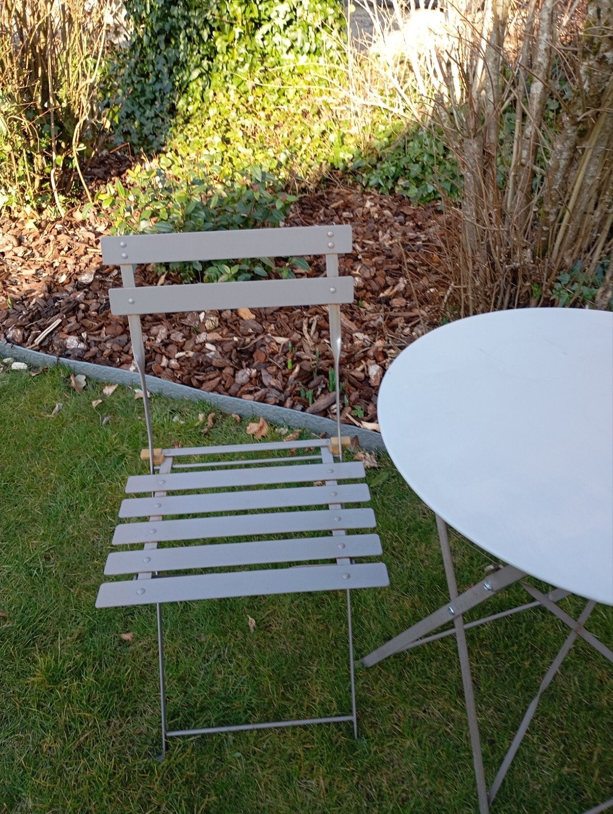 Ensemble table bistrot, Jardin & Terrasse, Ensembles de jardin, Enlèvement