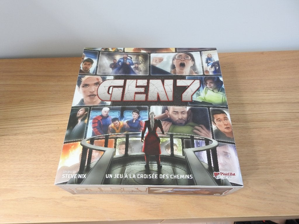 GEN7 (Fr), Trois ou quatre joueurs, Enlèvement ou Envoi, Neuf, Plaid Hat Games