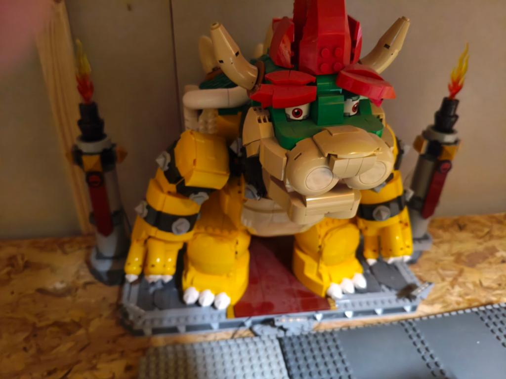 Lego bowser, Ophalen, Lego