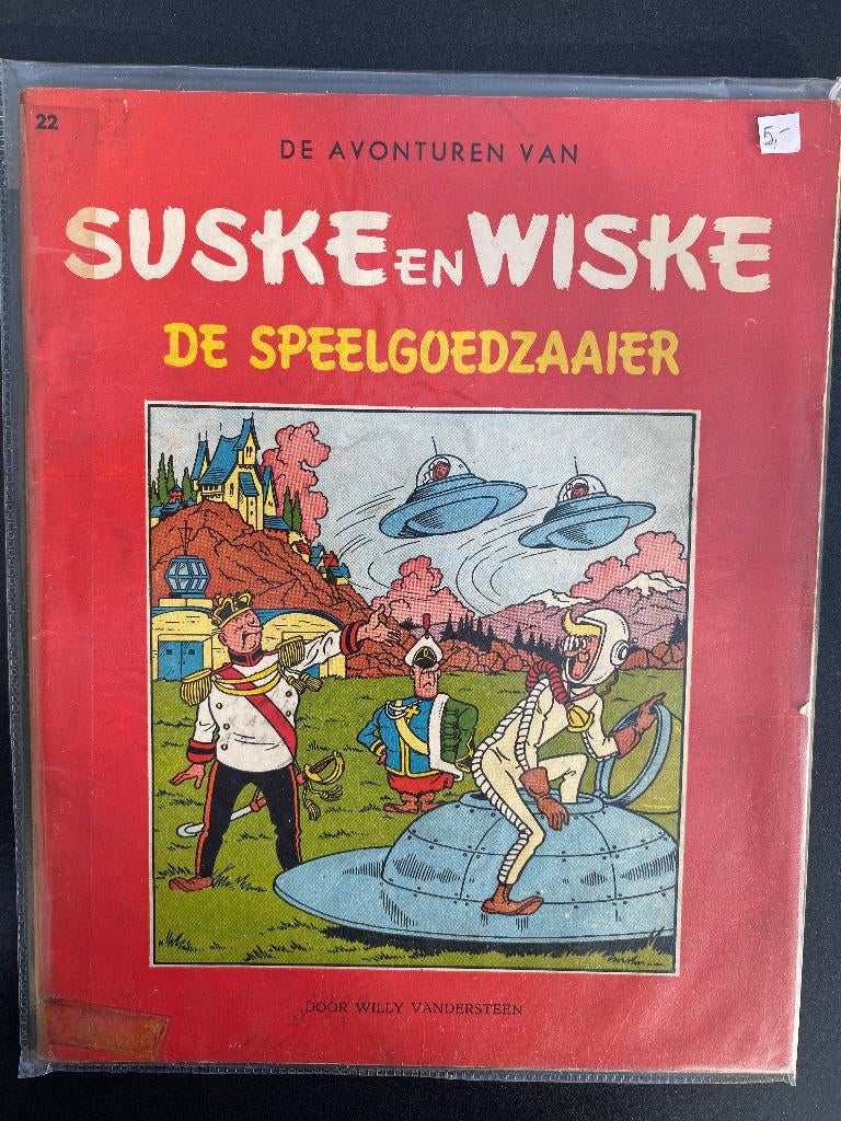 SUSKE EN WISKE - RODE REEKS -  De speelgoedzaaier, Enlèvement ou Envoi, Willy Vandersteen, Une BD, Utilisé