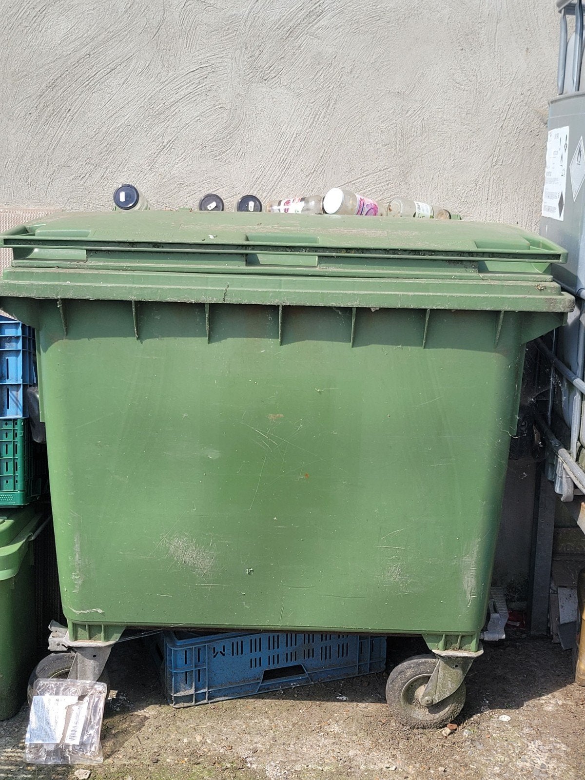 Te koop, Doe-het-zelf en Bouw, Containers, Ophalen