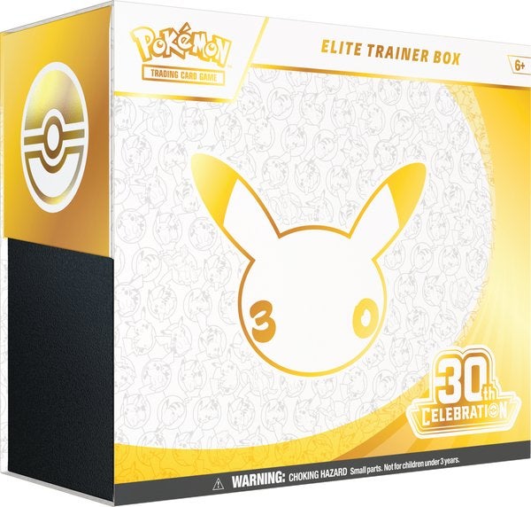 Pokémon TCG 30th Celebration Elite Trainer Box (ETB) – 2026, Ophalen of Verzenden, Zo goed als nieuw, Booster, Foil