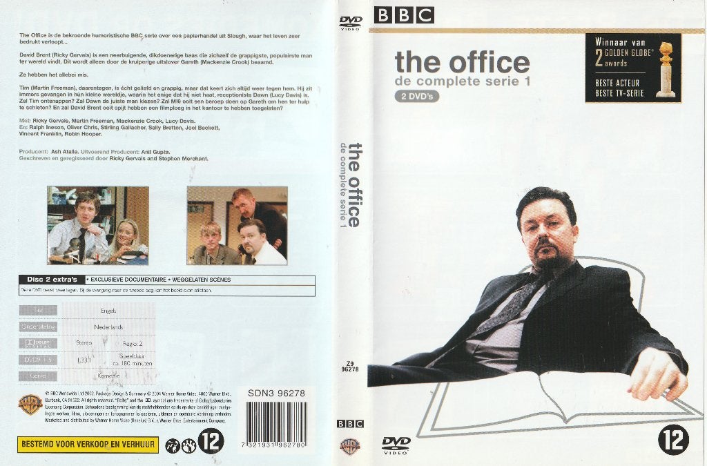 The office serie 1, Cd's en Dvd's, Engels, Nederlands, Ophalen of Verzenden, Zo goed als nieuw