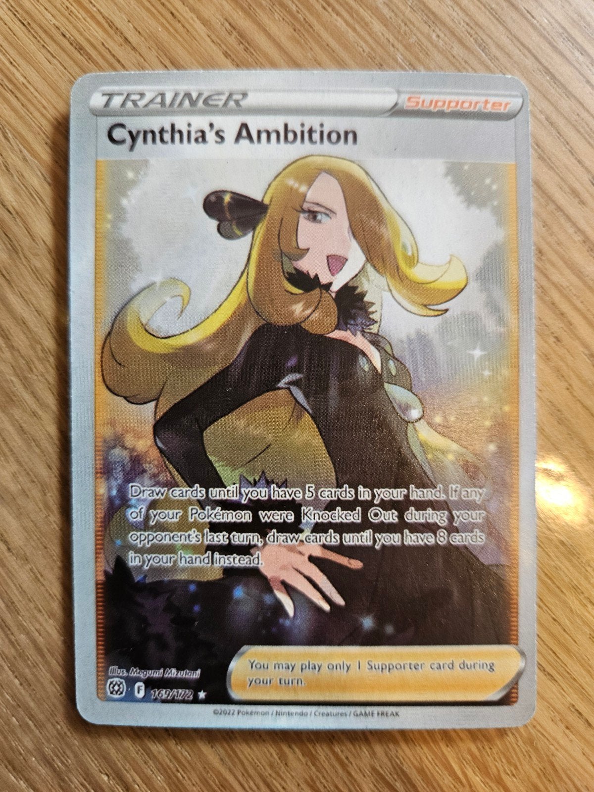 Cynthia's Ambition, Ophalen