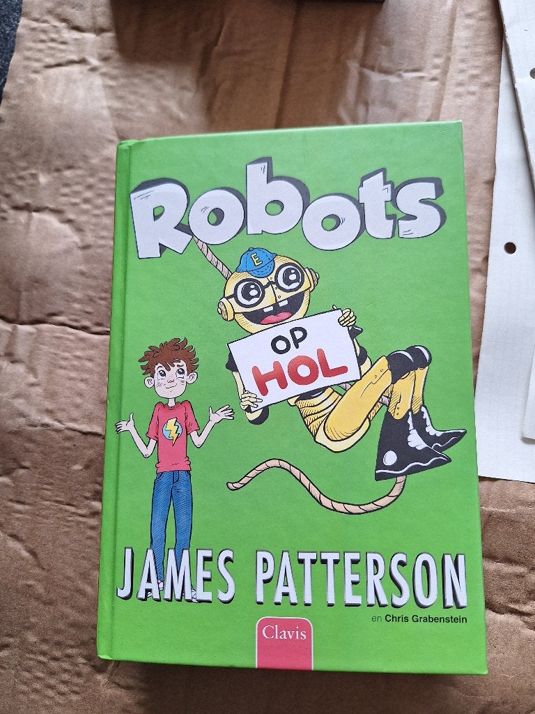 Boek Robots op hol van James Patterson, Boeken, Ophalen, Zo goed als nieuw