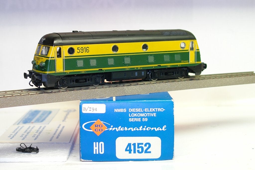 ROCO 4152 DIESEL 5916 ANTWERPEN DAM SNCB NMBS DIGITAL, Hobby & Loisirs créatifs, Trains miniatures | HO, Comme neuf, Locomotive