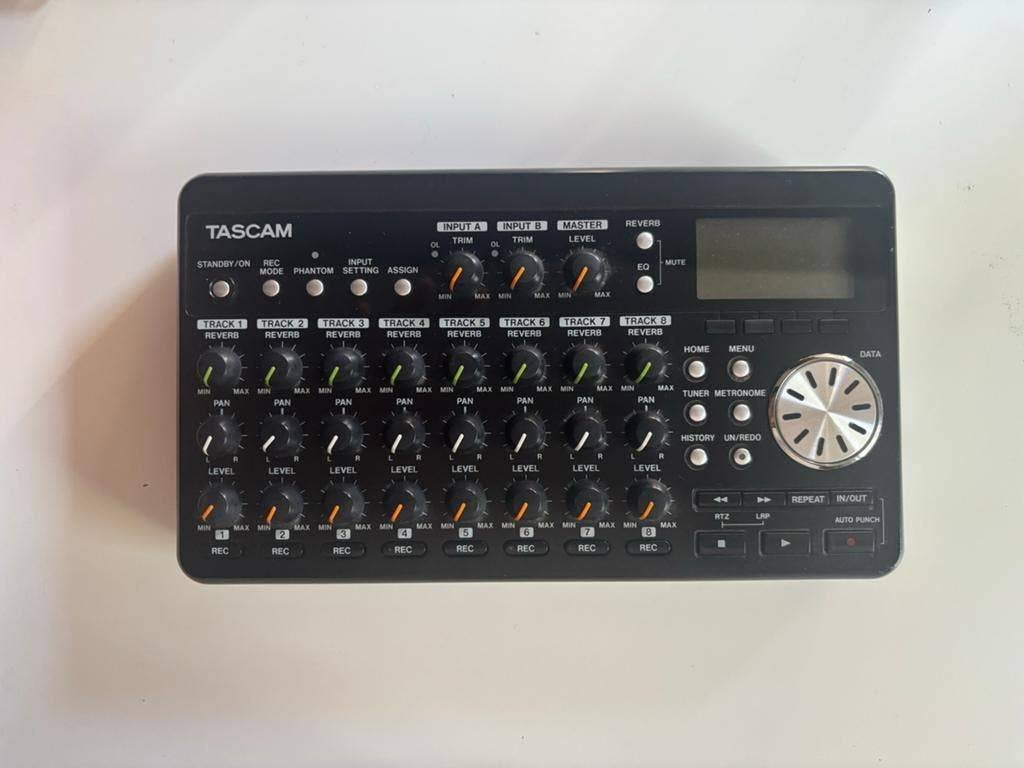 Tascam DP-008EX Portastudio, Muziek en Instrumenten, Ophalen of Verzenden, Zo goed als nieuw