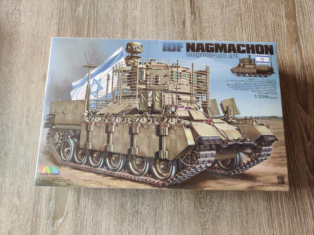 Tiger Model - IDF Nagmachon Doghouse-Late APC - 1:35, Hobby & Loisirs créatifs, Modélisme | Voitures & Véhicules, Neuf, Autres marques