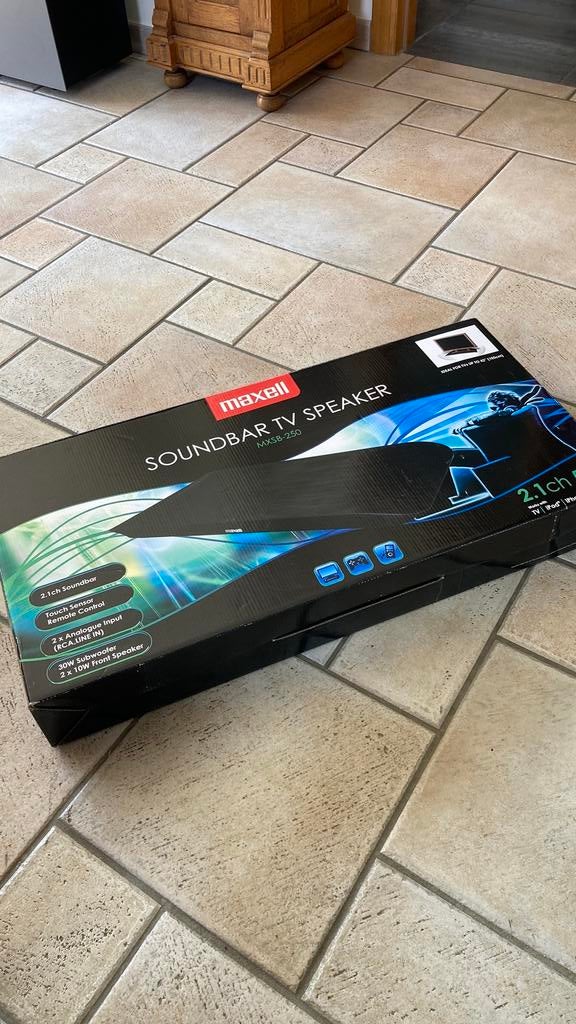 Barre de son MAXELL  MXSB-250, Enlèvement, Utilisé