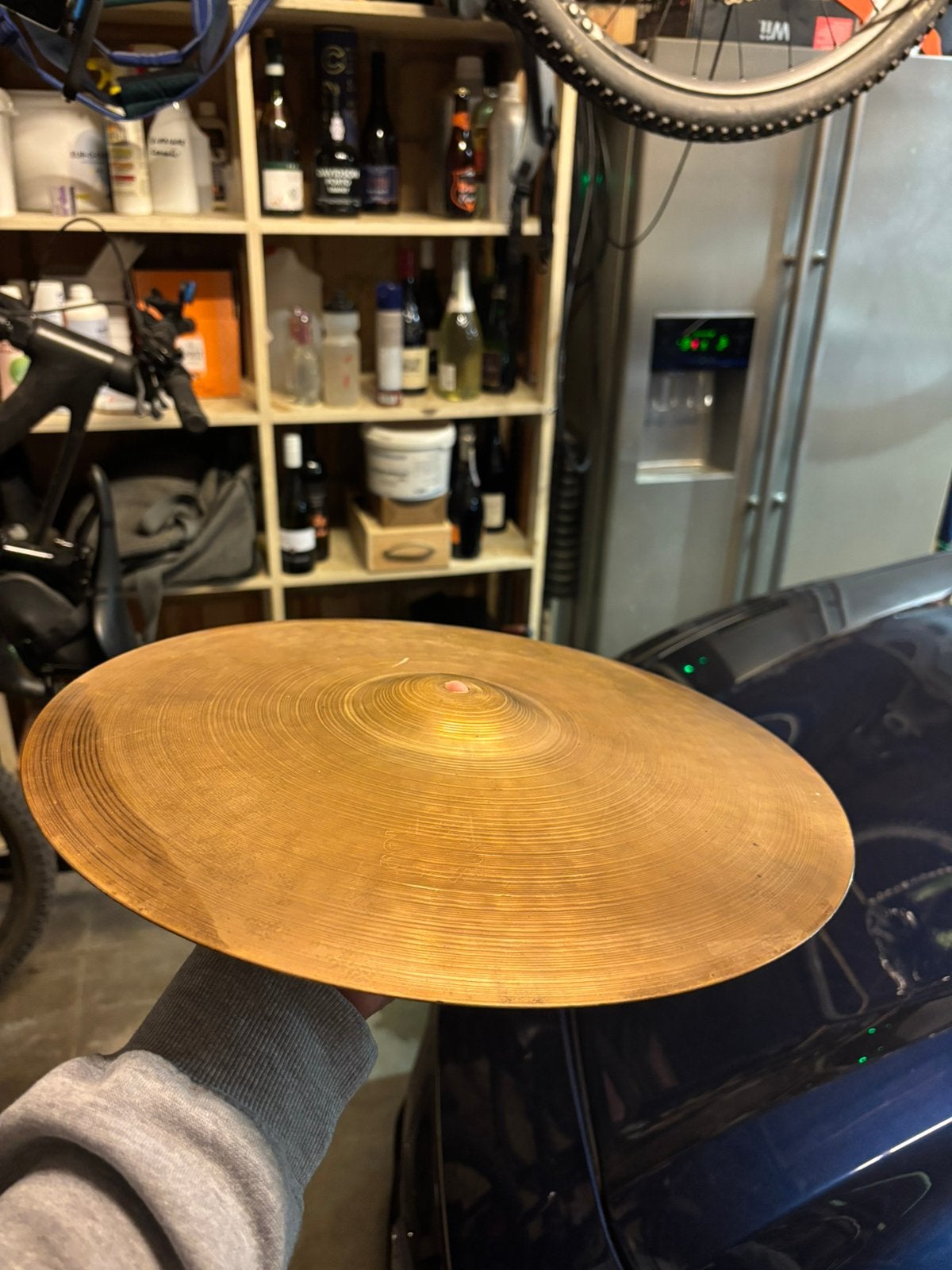 Paiste 2002 Crash 15" Vintage – 1980, Muziek en Instrumenten, Ophalen of Verzenden, Zo goed als nieuw, Overige merken