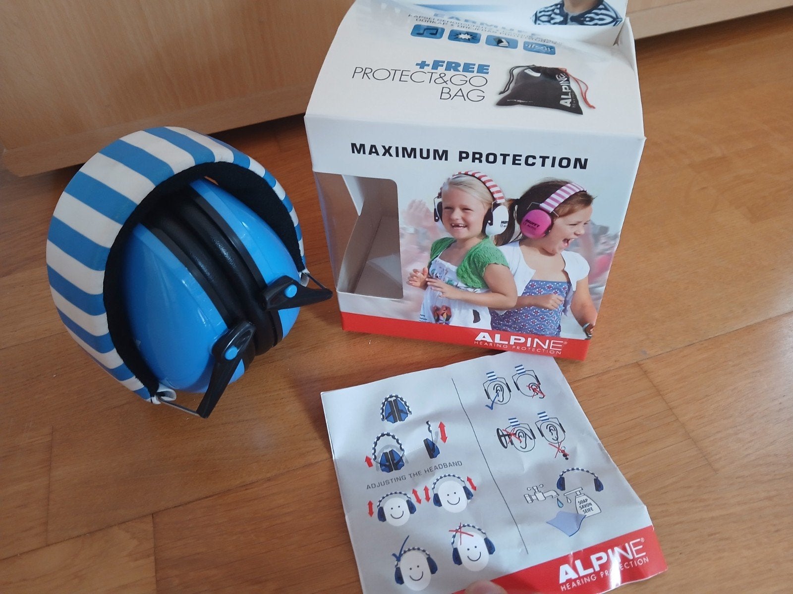 Protecteurs auditifs Alpine Muffy pour enfants (bleus)., Enlèvement ou Envoi, Comme neuf