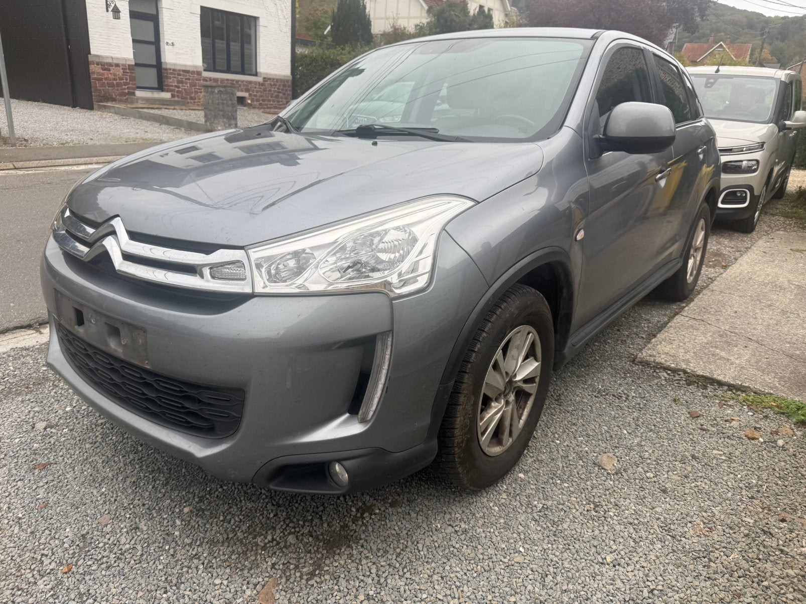 Citroen c4 aircross 1.6hdi 2016, Argent ou Gris, Boîte manuelle, Noir, 5 portes