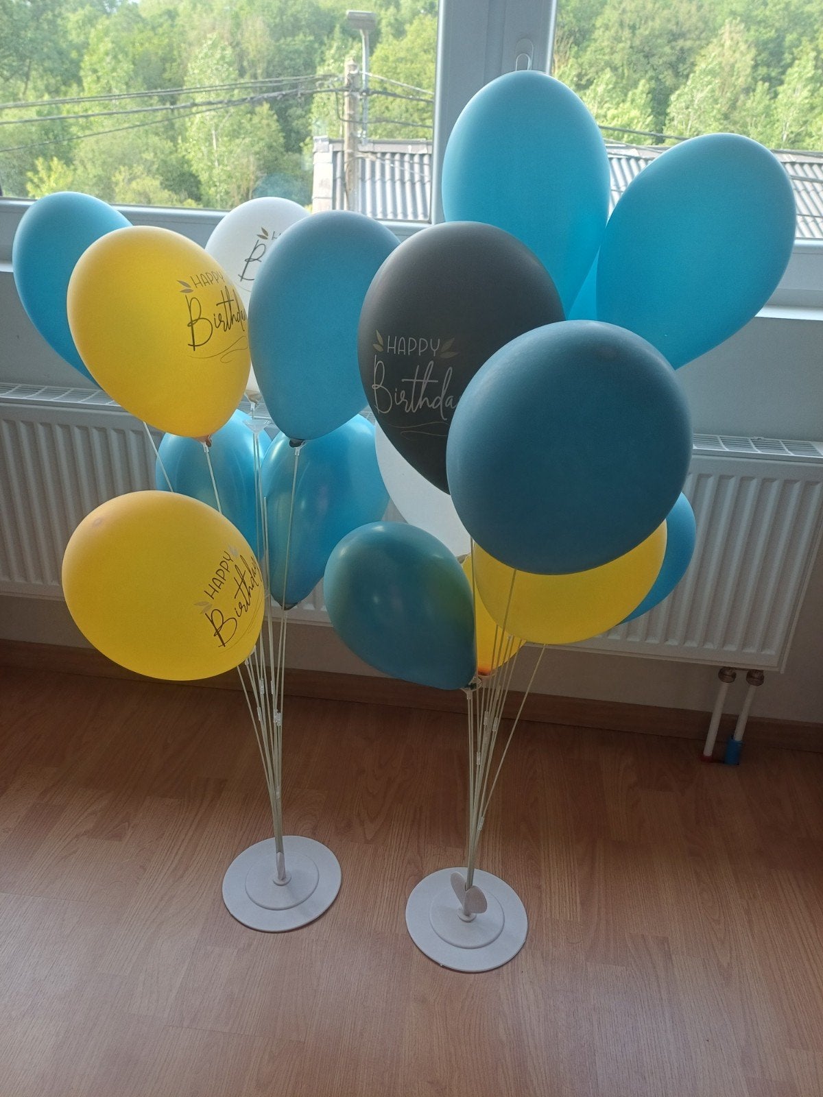 Portes ballons pour anniversaire neufs, Enlèvement