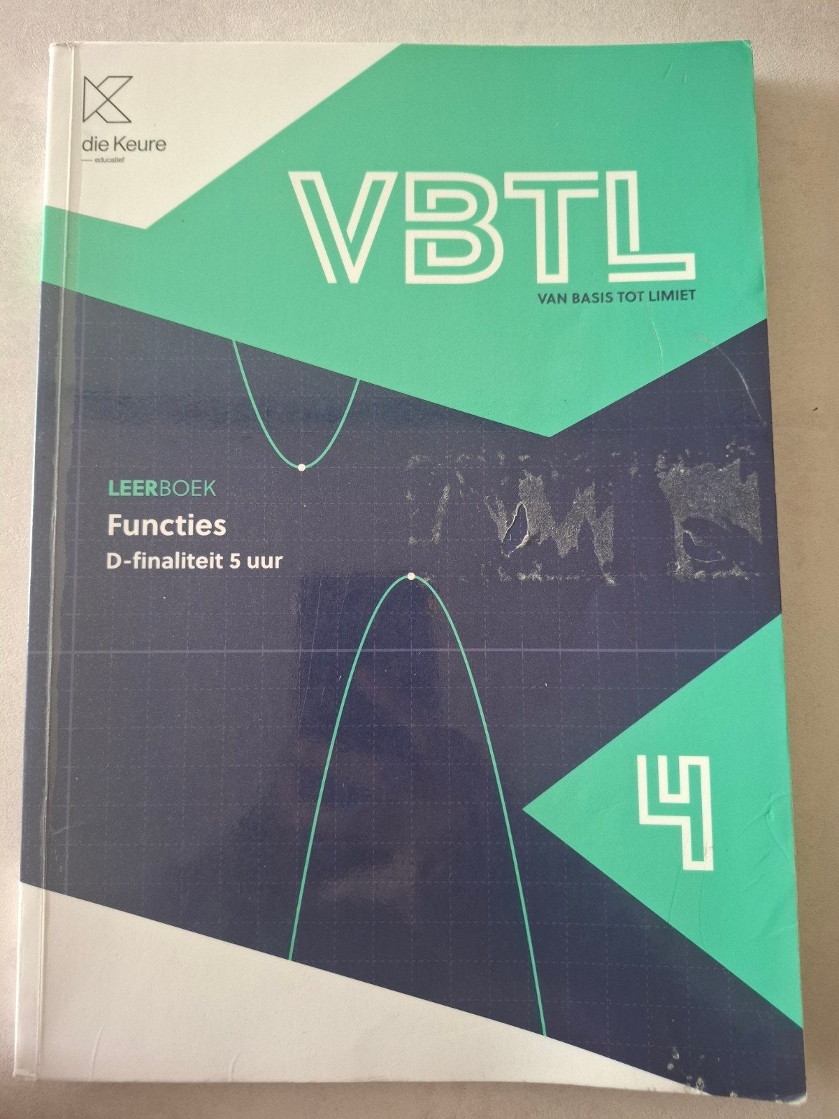 VBTL 4 - Caractéristiques du manuel : D-5 heures, Livres, Enlèvement ou Envoi, Comme neuf, Secondaire, Mathématiques A
