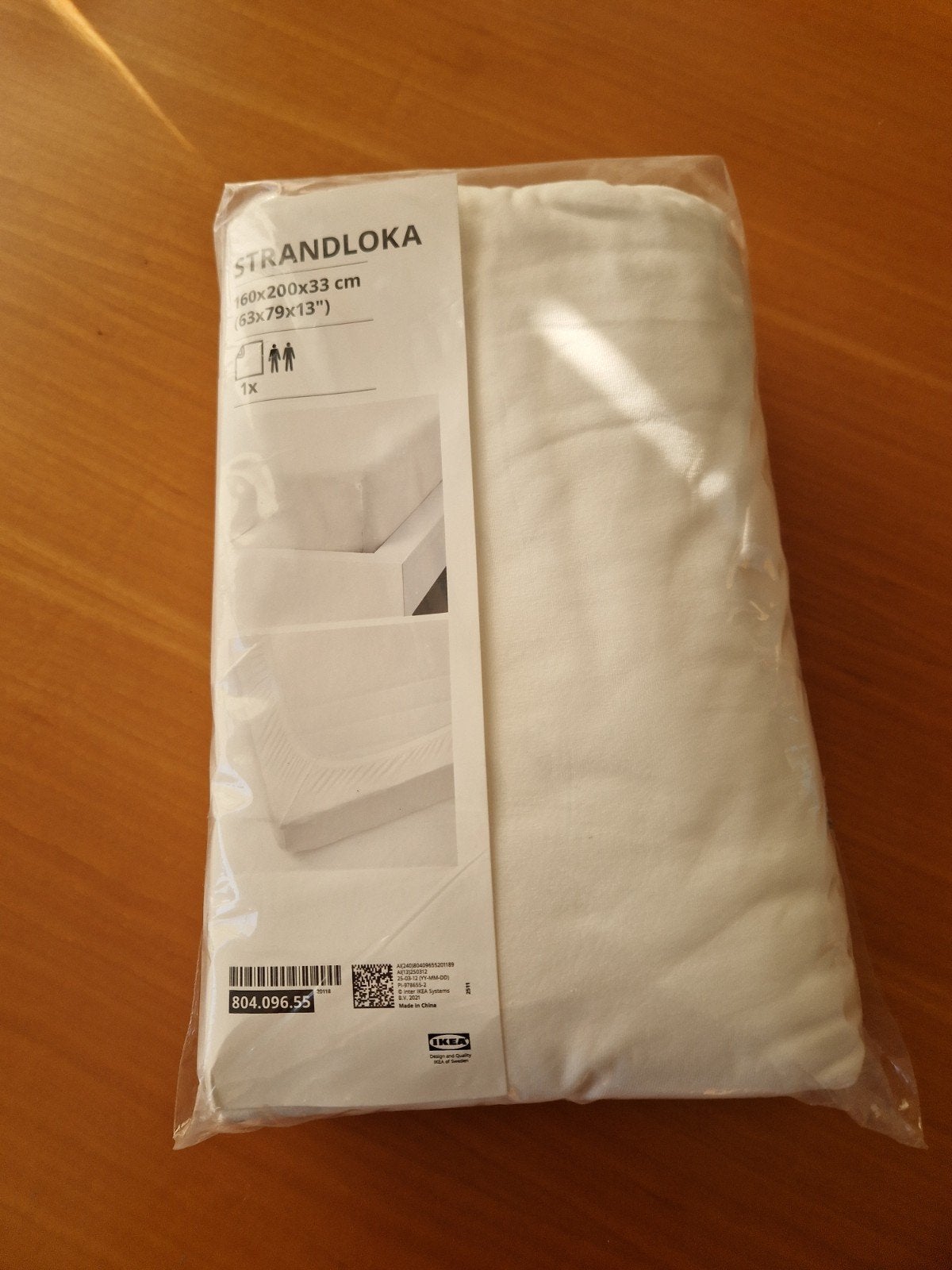 Hoeslaken zacht katoen 160200 IKEA, Ophalen, Katoen, IKEA, Ademend