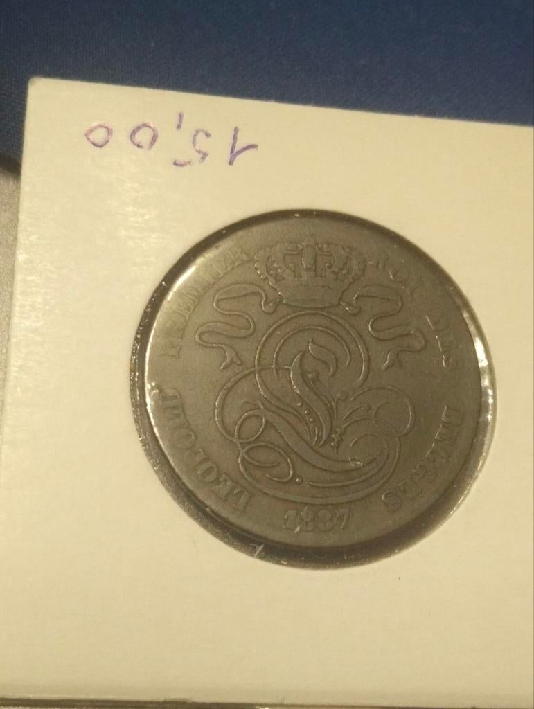 5 cent Leopold I, Postzegels en Munten, Munten | België, Ophalen of Verzenden