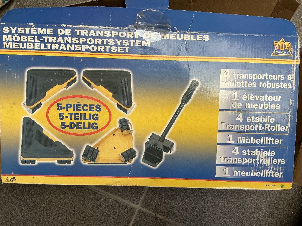 Meubeltransportset, Doe-het-zelf en Bouw, Gereedschap | Handgereedschap, Ophalen, Nieuw, Overige typen, Overige merken