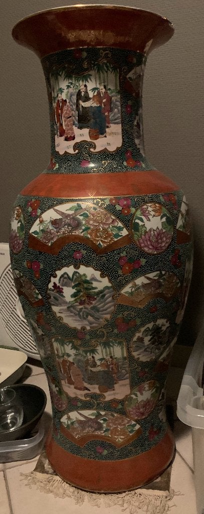 Grote chinese vaas, Antiek en Kunst, Ophalen