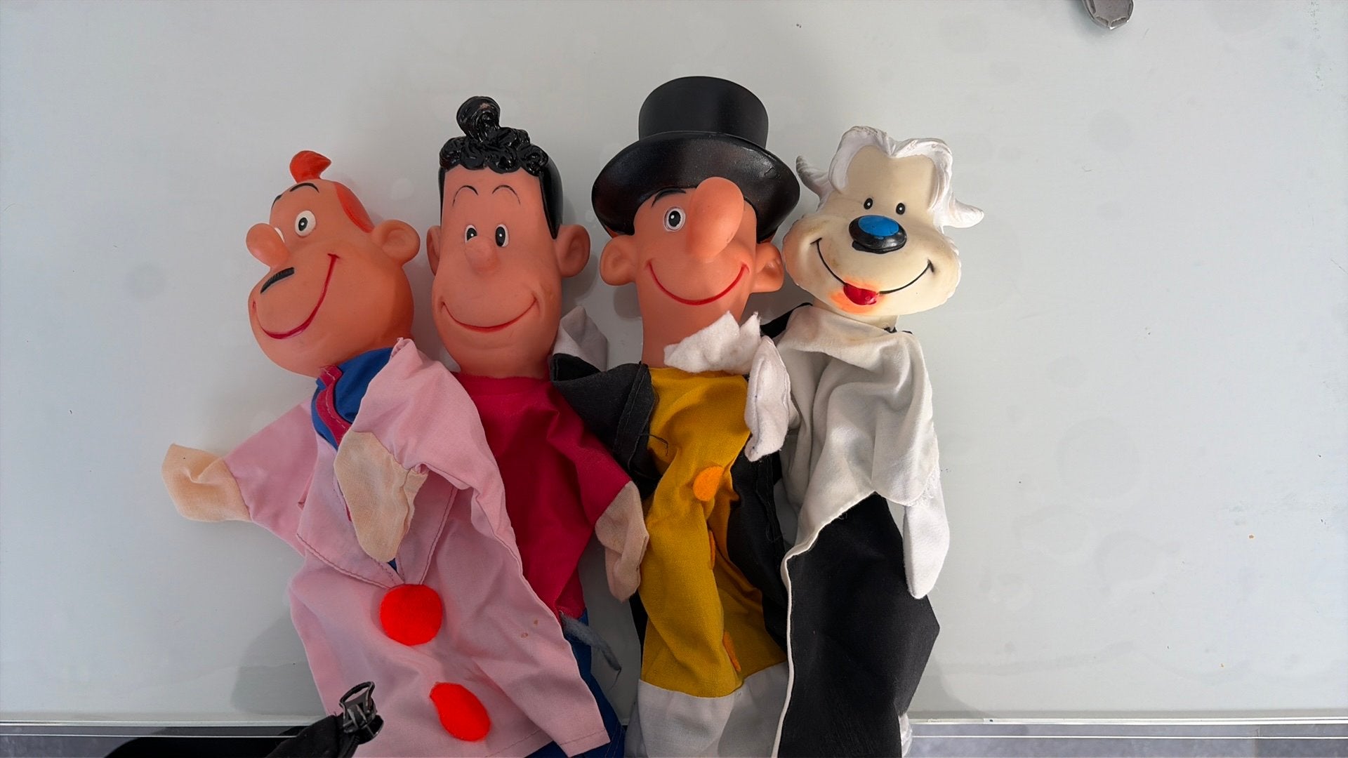 Poppenkast poppen Samson en Gert, Kinderen en Baby's, Ophalen of Verzenden, Gebruikt