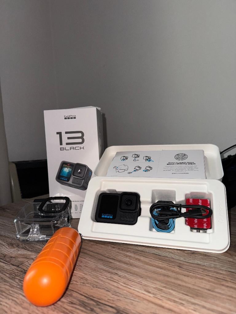 GO PRO 13 Black, TV, Hi-fi & Vidéo, Caméras action, Enlèvement ou Envoi, Comme neuf, GoPro