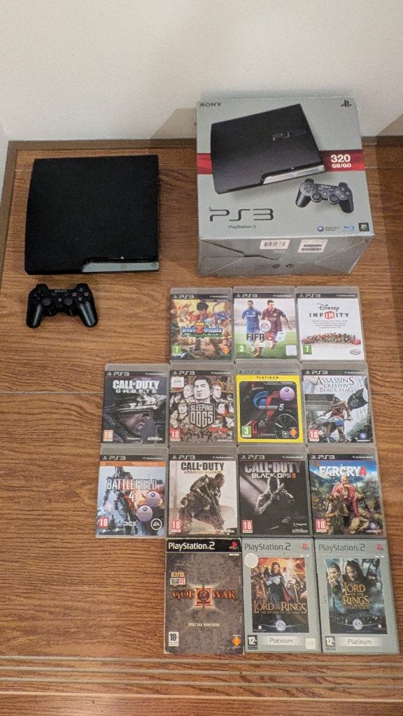 PS3 & Games, Games en Spelcomputers, Ophalen, 320 GB, Met 1 controller, Slim