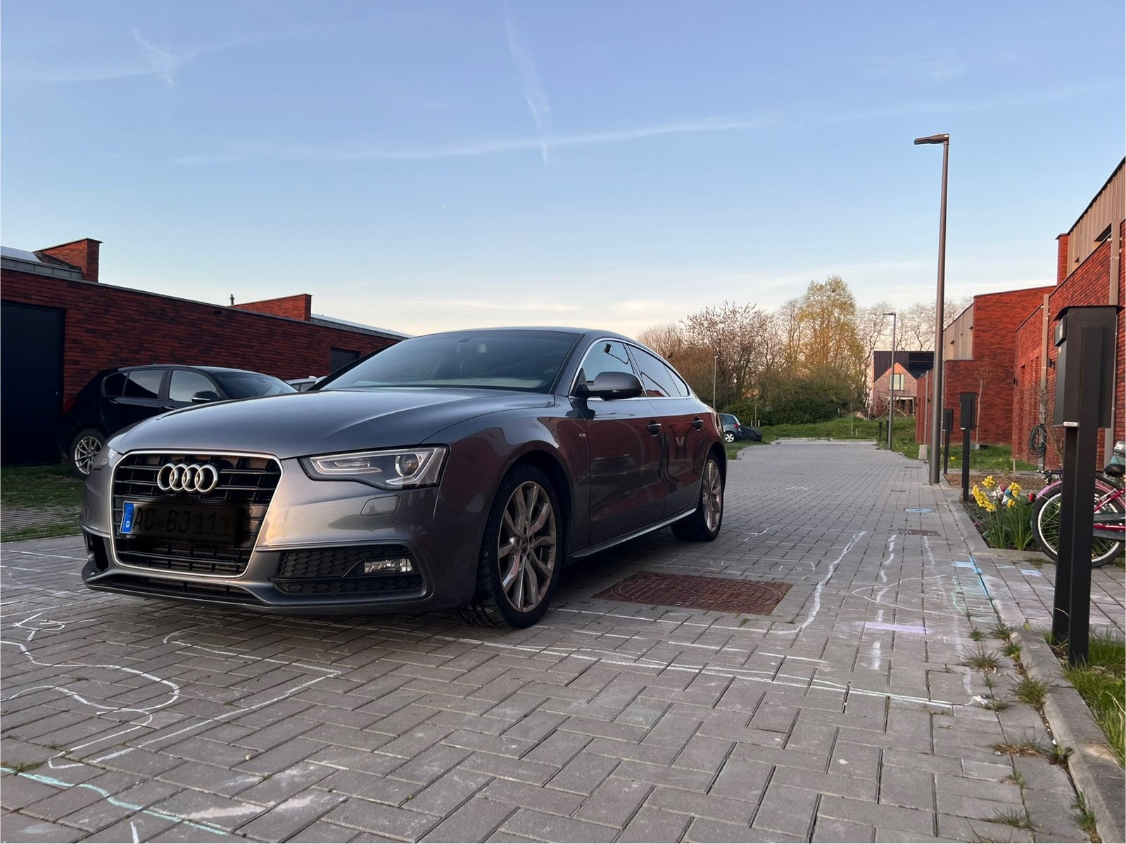 Audi A5 Sportback 3.0 TDI (2012) – S-line – 268.000 km, Auto's, Euro 5, Zwart, Leder, 5 deurs