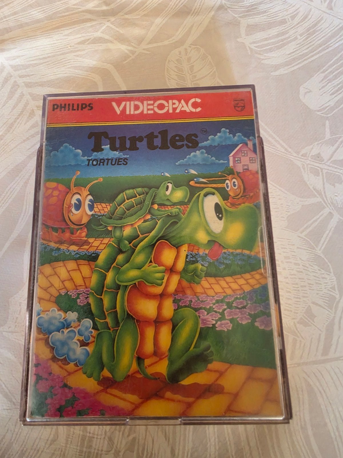 Turtles voor videopack Philips, Ophalen