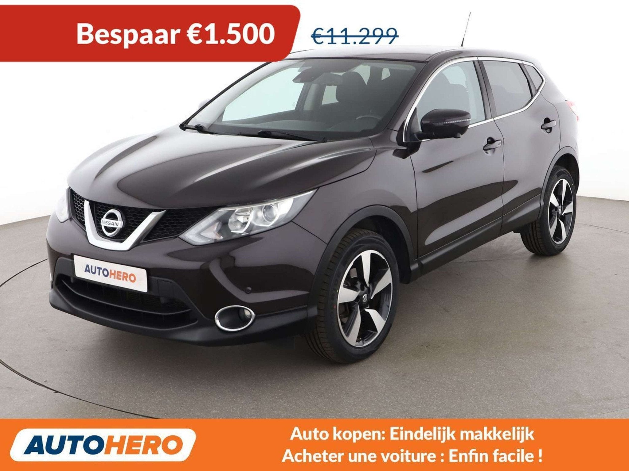 Nissan QASHQAI 1.2 Acenta (bj 2016), Auto's, Voorwielaandrijving, Stof, Gebruikt, 116 pk