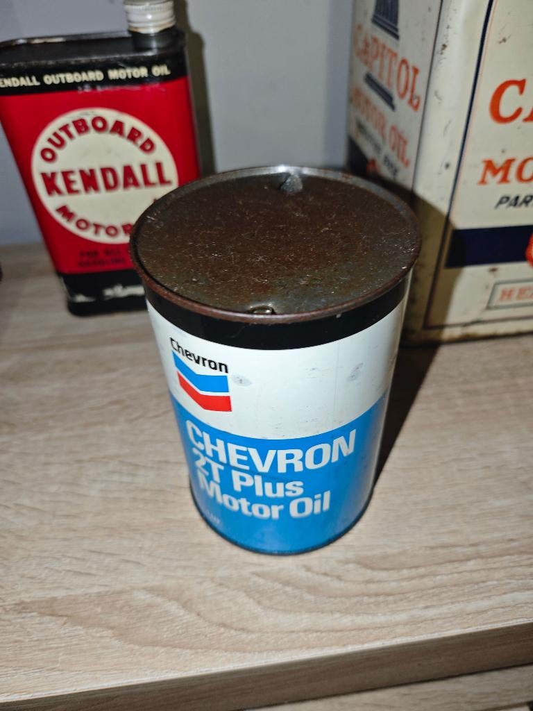 Bidon d'huile ancien, Enlèvement ou Envoi, Comme neuf, Emballage