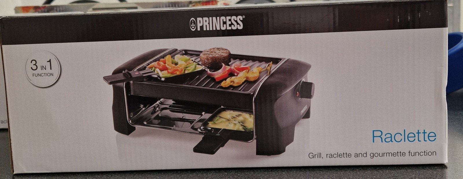 2 grill, Raclette en gourmet toestellen, Enlèvement, Neuf, Gril de table