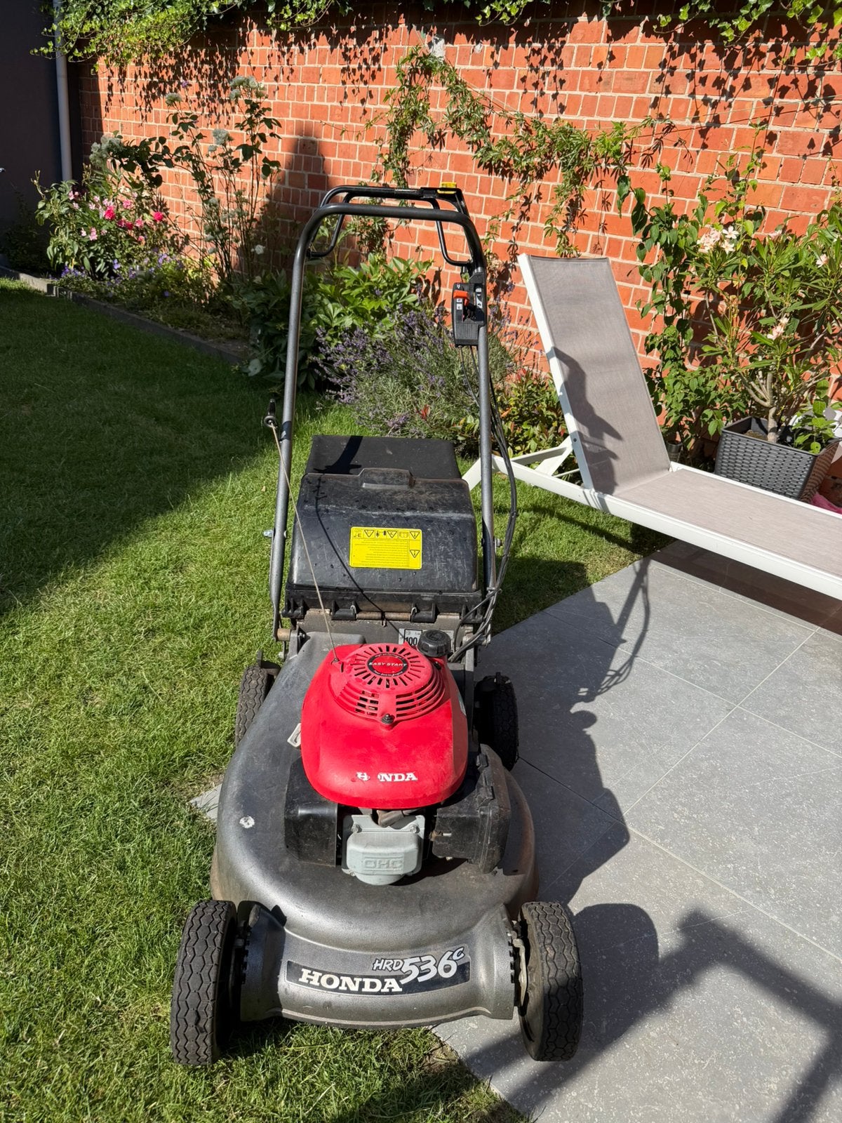 Profesionele grasmaaier Honda HRD 536c, Jardin & Terrasse, Tondeuses à gazon, Utilisé, Tondeuses à gazon à essence, 50 cm ou plus