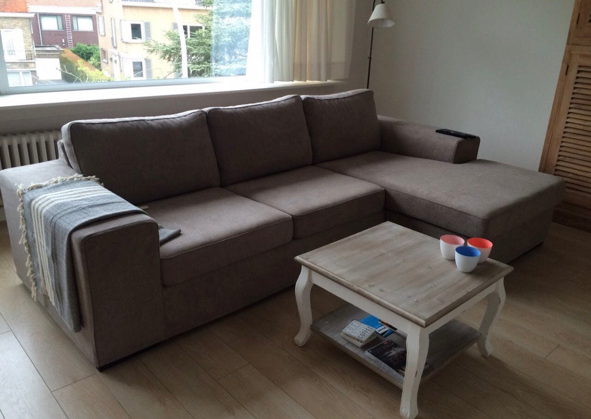 Zetel, Huis en Inrichting, Ophalen, Gebruikt, Stof
