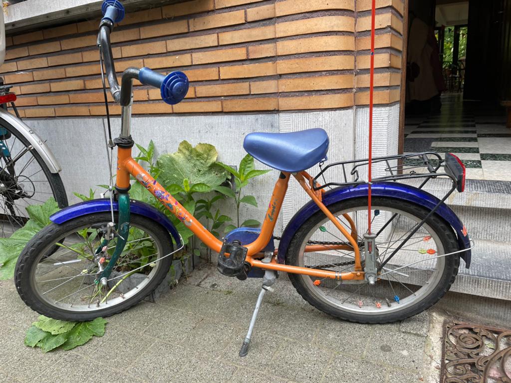 Kinderfiets, Ophalen, Gebruikt, Terugtraprem, 16 tot 18 inch