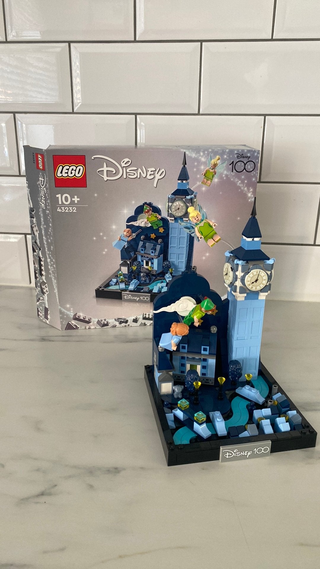 LEGO Disney100 Peter Pan, Kinderen en Baby's, Ophalen, Zo goed als nieuw, Lego, Disney